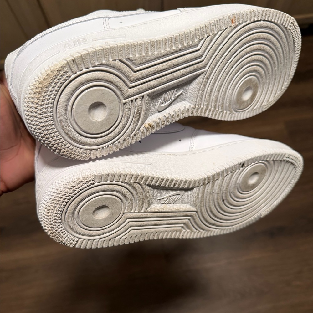 Nike Air Force 1 White Sneakers - Picture 6 of 6